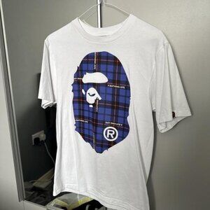 BAPE Men's White Tshirts